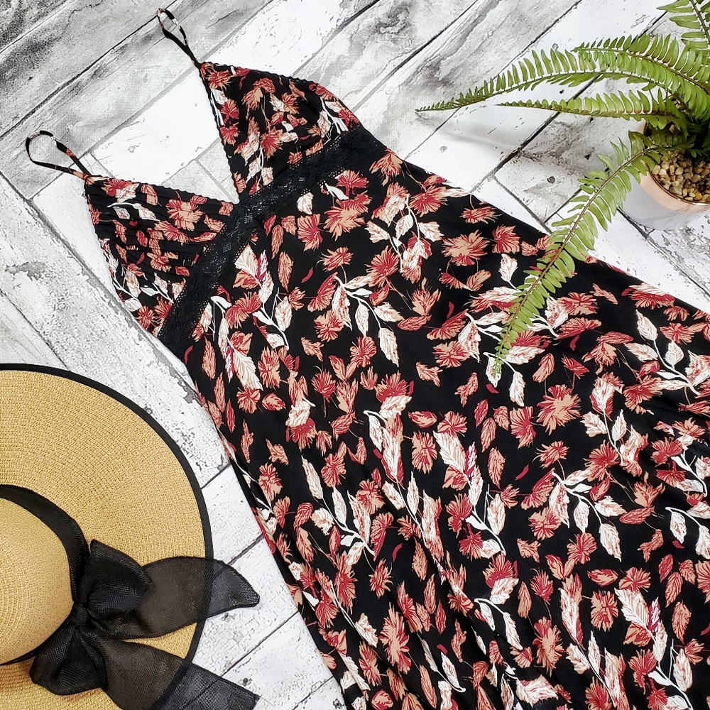 Cotton Candy LA Floral Print Maxi Dress M - Picture 10 of 13